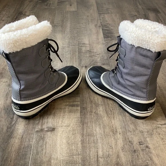 Sorel Winter Carnival Boots Quarry, Black - Picture 4 of 8